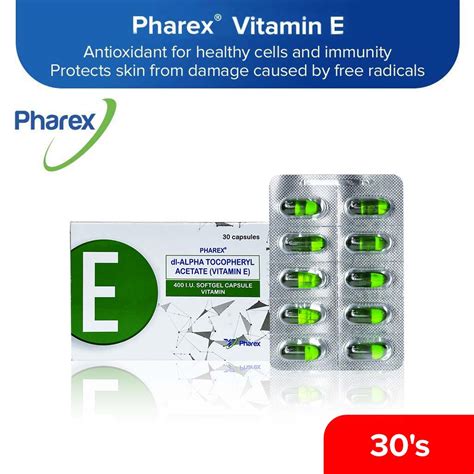 Pharex Vitamin E dl.
